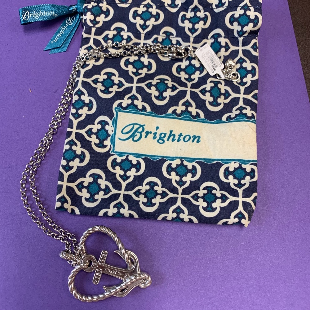 Brighton Anchored In Love necklace